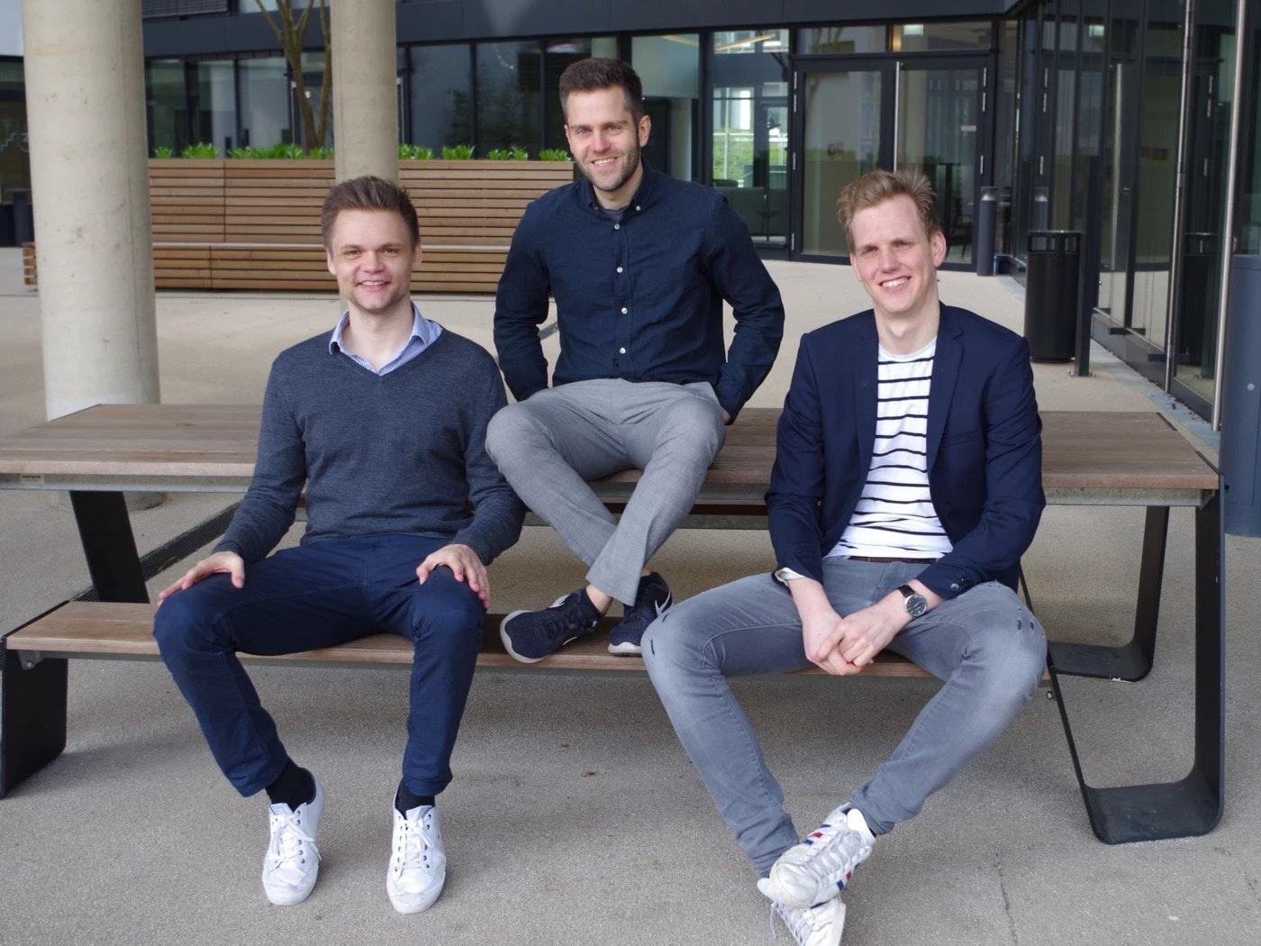 The founding team of DynAmaze