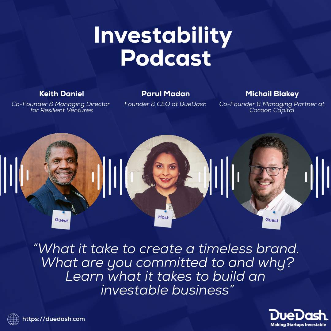 Michail Blakey from Cocoon Capital & Keith Daniel from Resillient Ventures