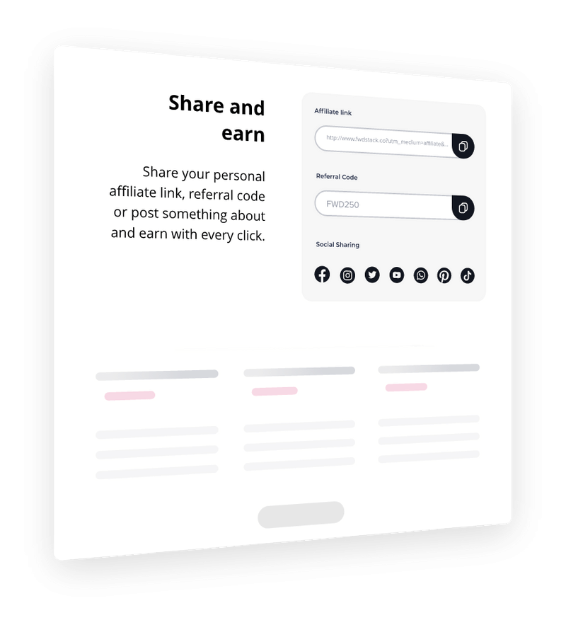 Product trigger referrals