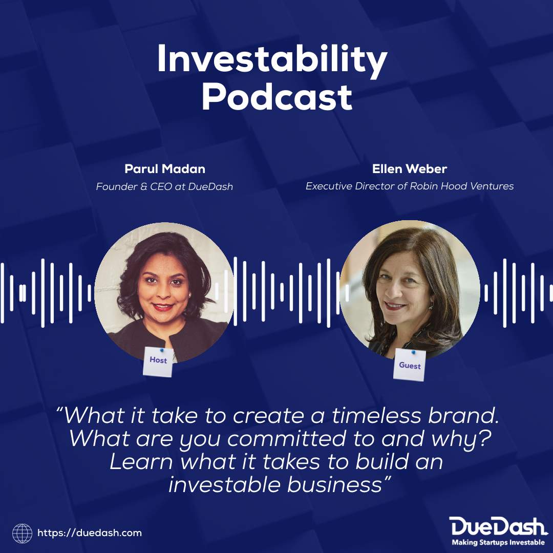 Ellen Weber from Robin Hood Ventures