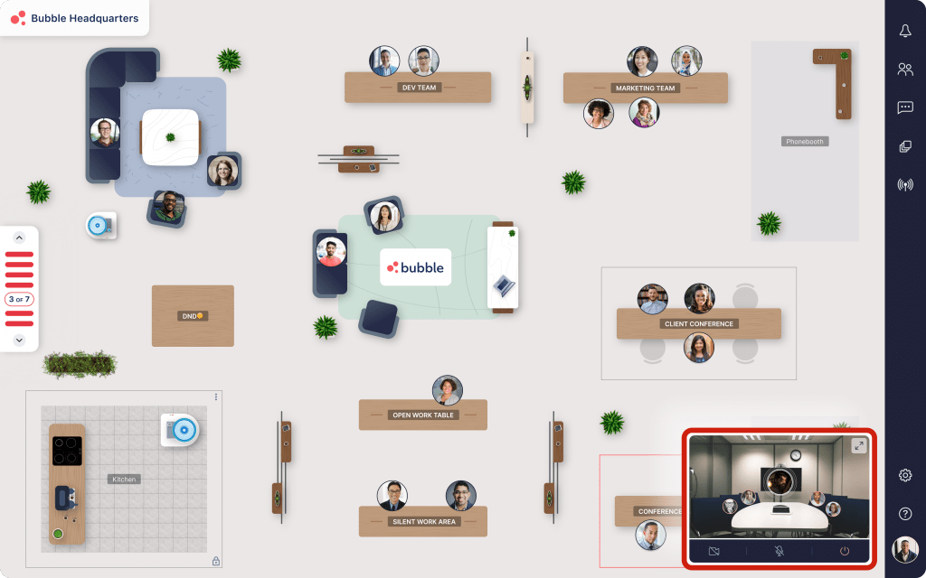 Bubble Office Space - Landing 1